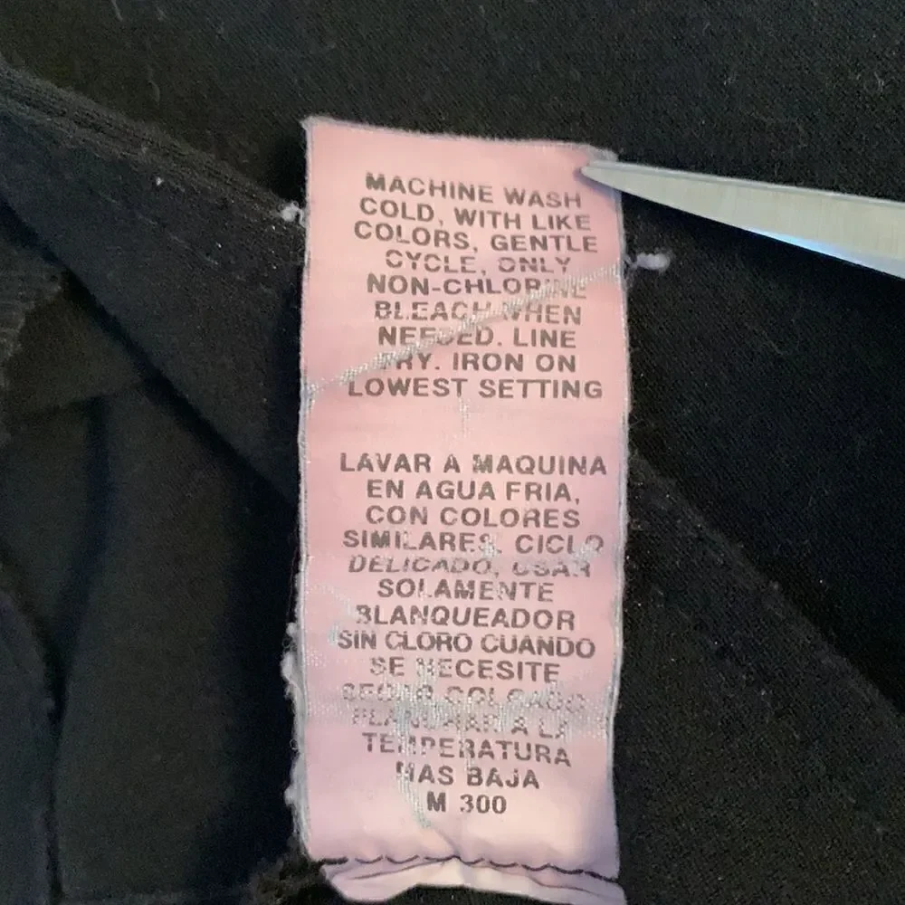 XO XO Black Pencil Skirt. Size 5